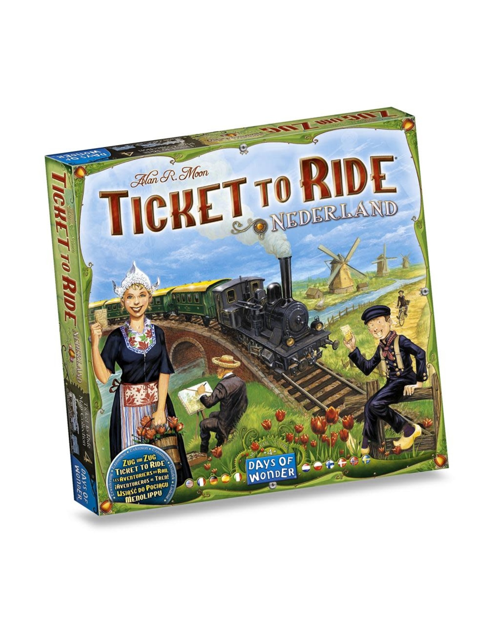 Days of Wonder Ticket To Ride  Nederland – Bordspel