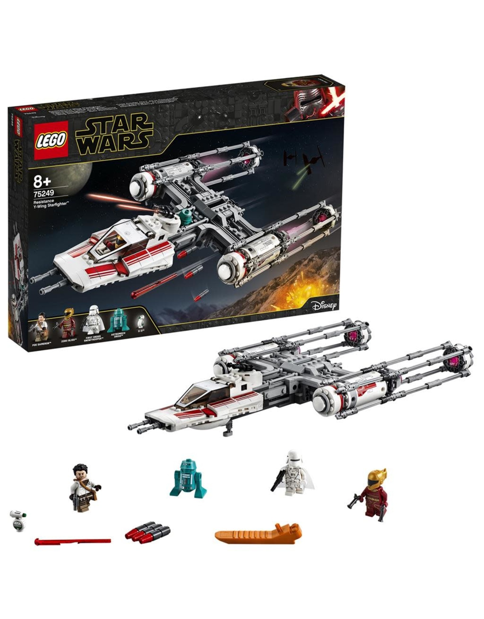 LEGO Lego Star Wars 75249 Resistance Y-Wing Starfighter