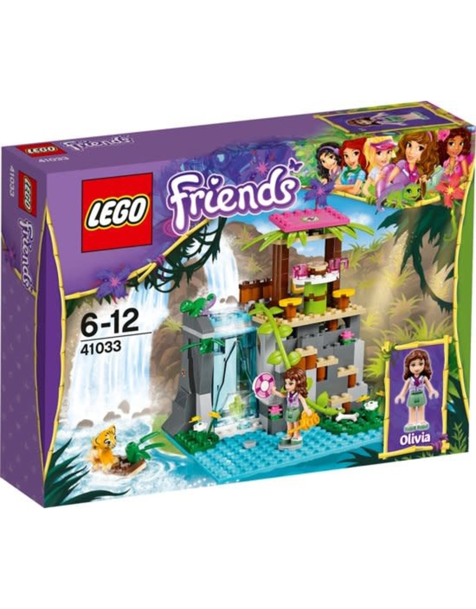 LEGO Lego Friends 41033 Jungle Waterval Reddingsactie