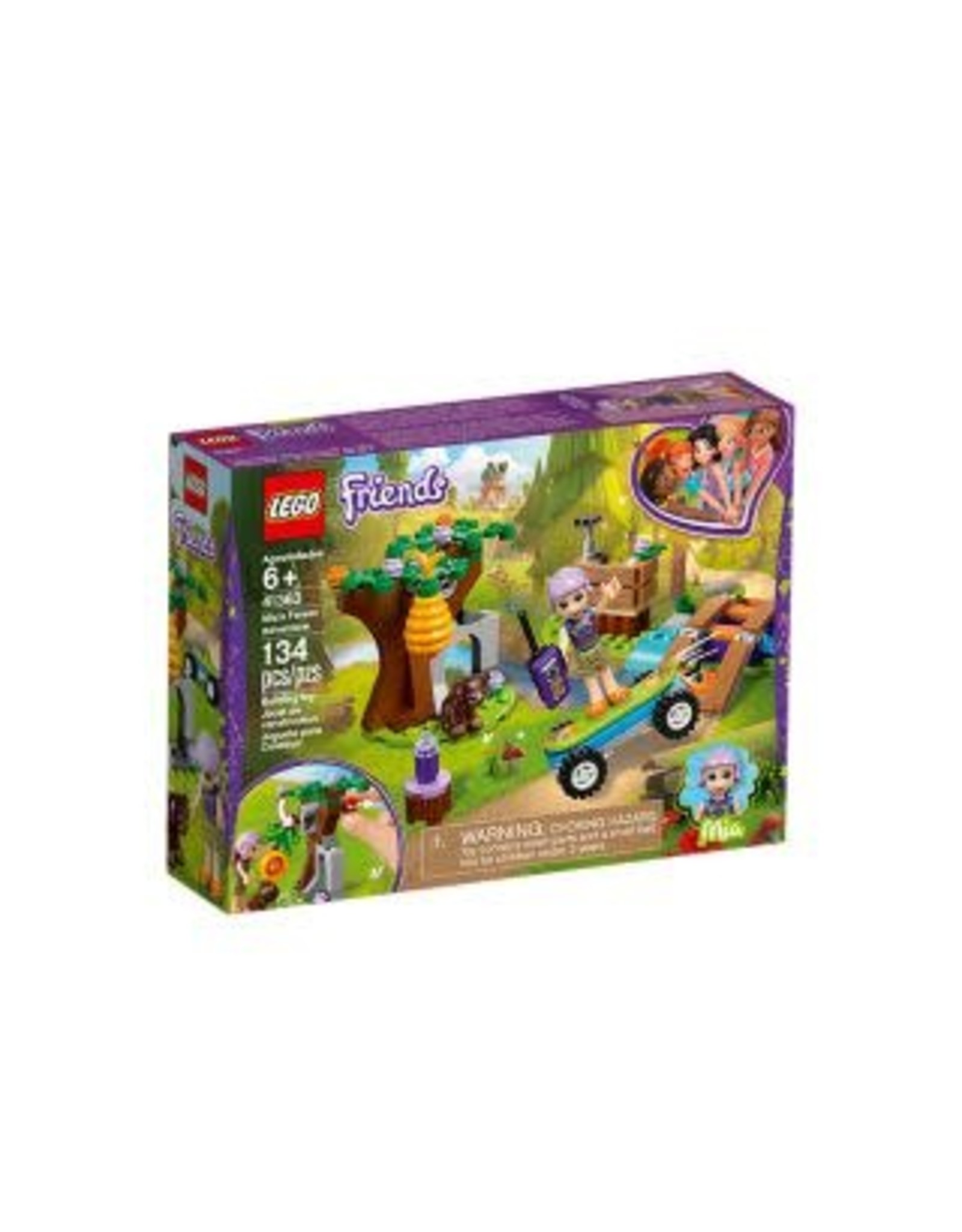 LEGO Lego Friends 41363 Mia's Avontuur in het Bos