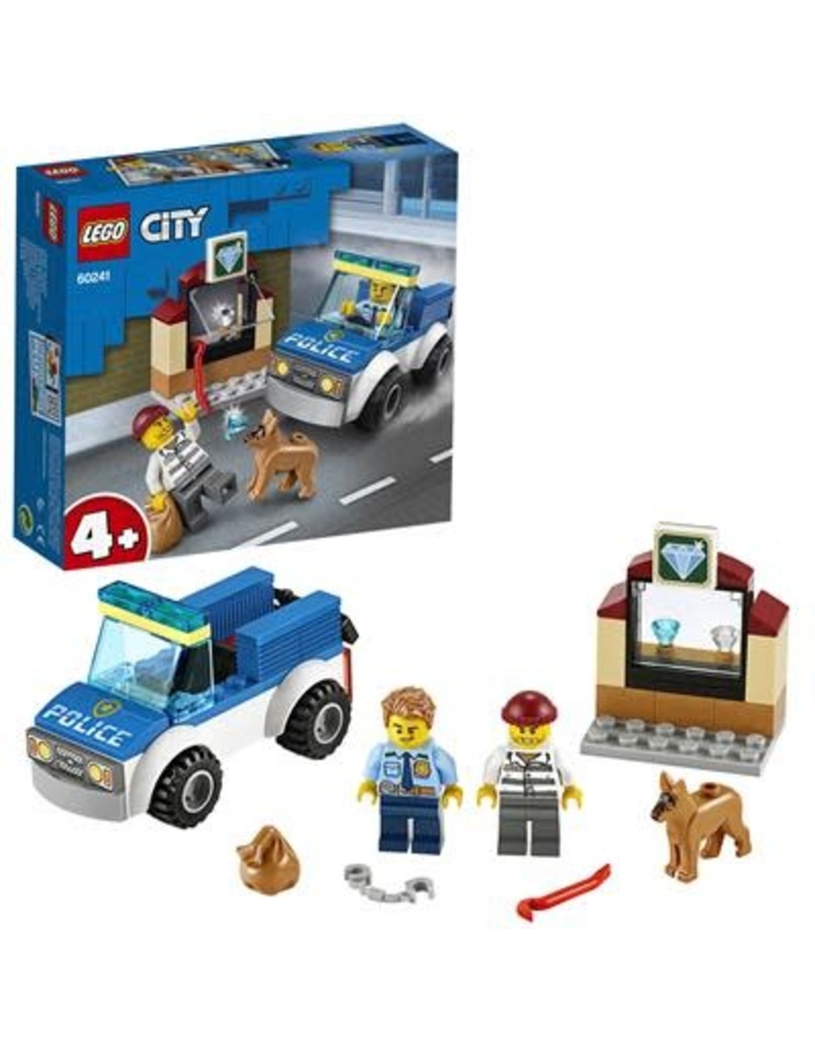 LEGO Lego City 60241 Politie Hondenpatrouille – Police Dog Unit