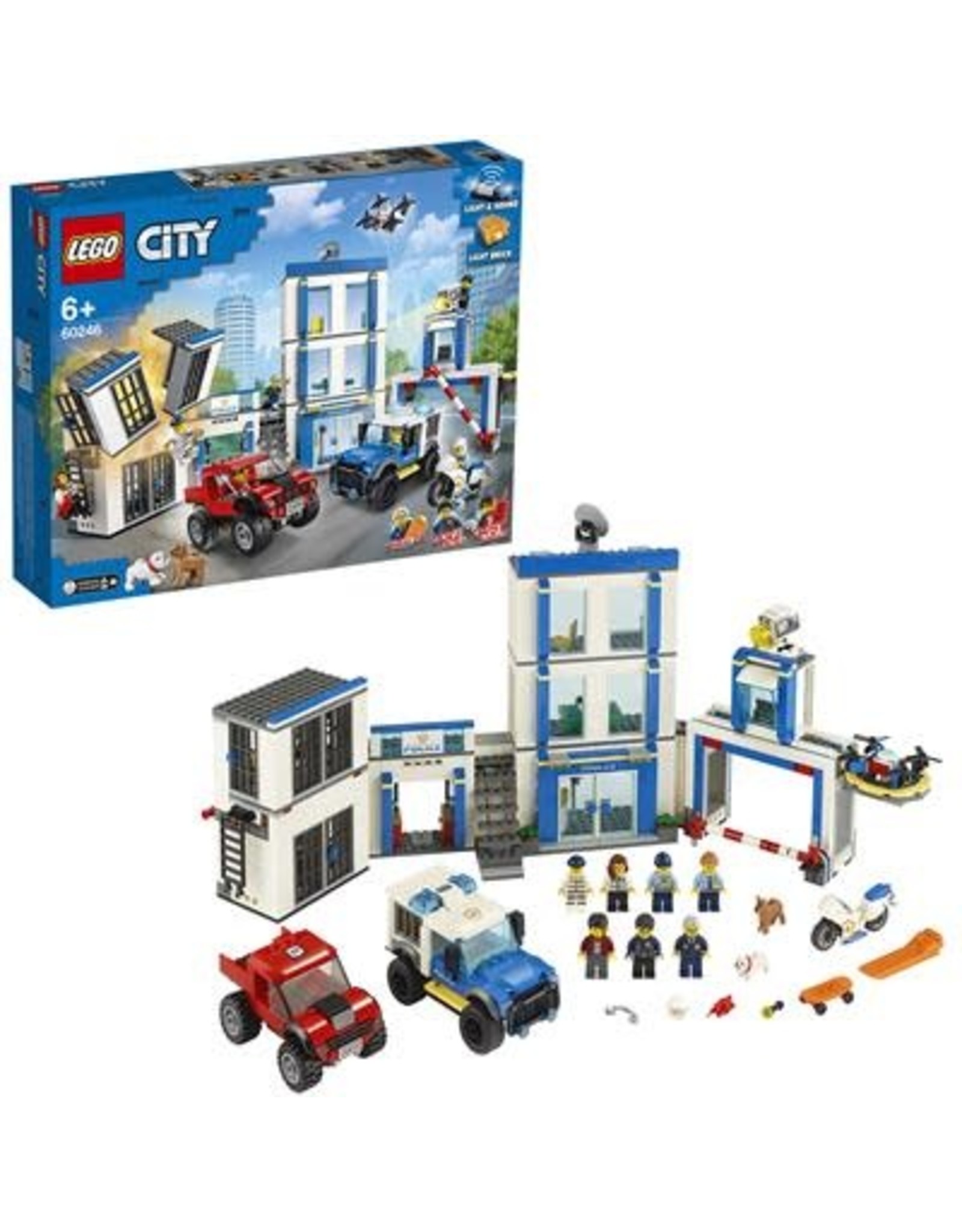 LEGO Lego City 60246 Politiebureau – Police Station Marja's Shop