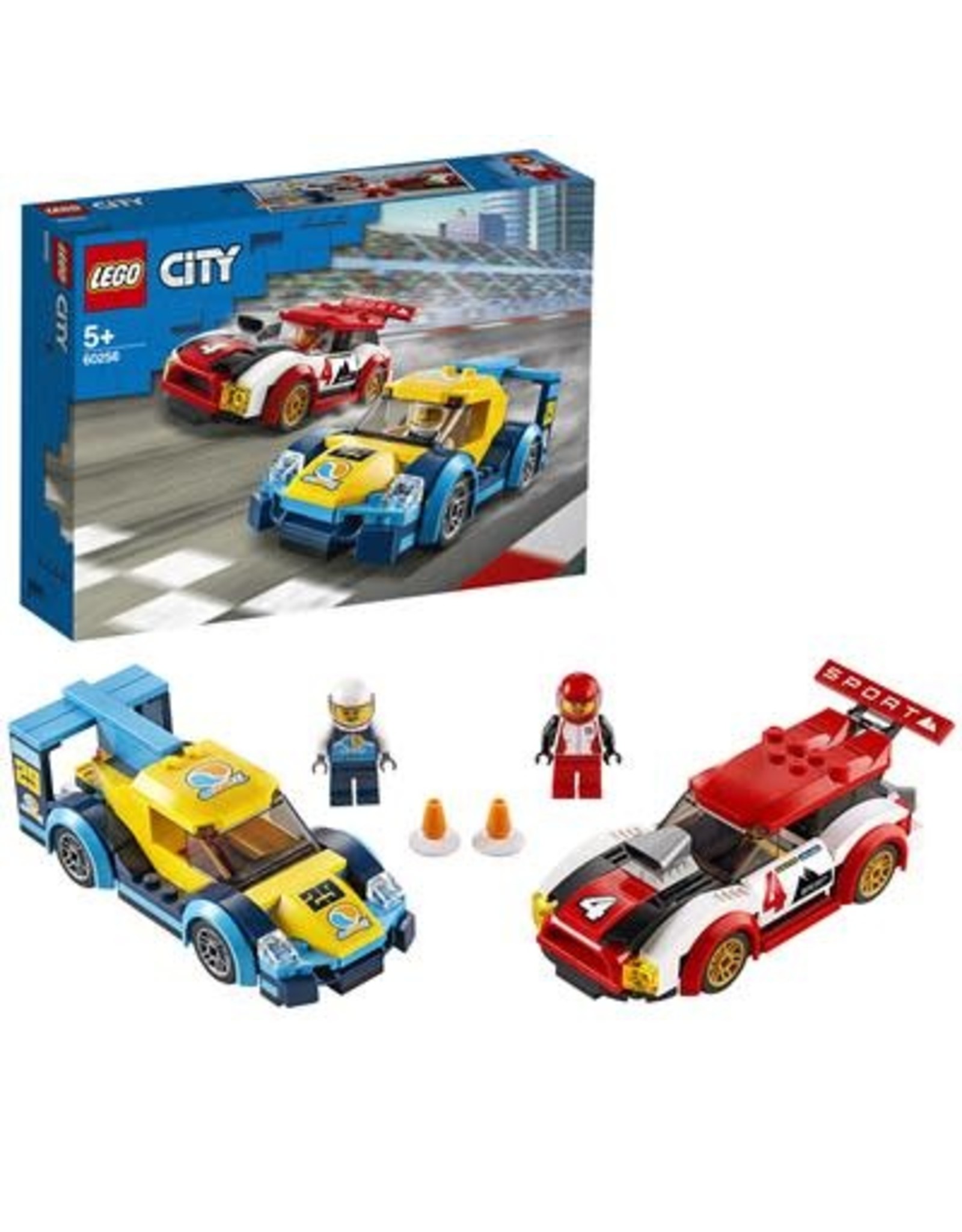 LEGO Lego City 60256 Racewagens – Racing Cars