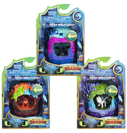 Spinmaster How to Train your Dragon: Dragon Lair Hidden World Playset Assorti