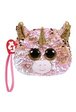 Ty Ty Fashion Portemonnee Fantasia de Roze Eenhoorn 13cm Ty Ty Fashion Portemonnee Fantasia de Roze Eenhoorn 13cm
