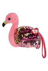Ty Ty Fashion Portemonnee Gilda de Roze Flamingo 13cm Ty Ty Fashion Portemonnee Gilda de Roze Flamingo 13cm