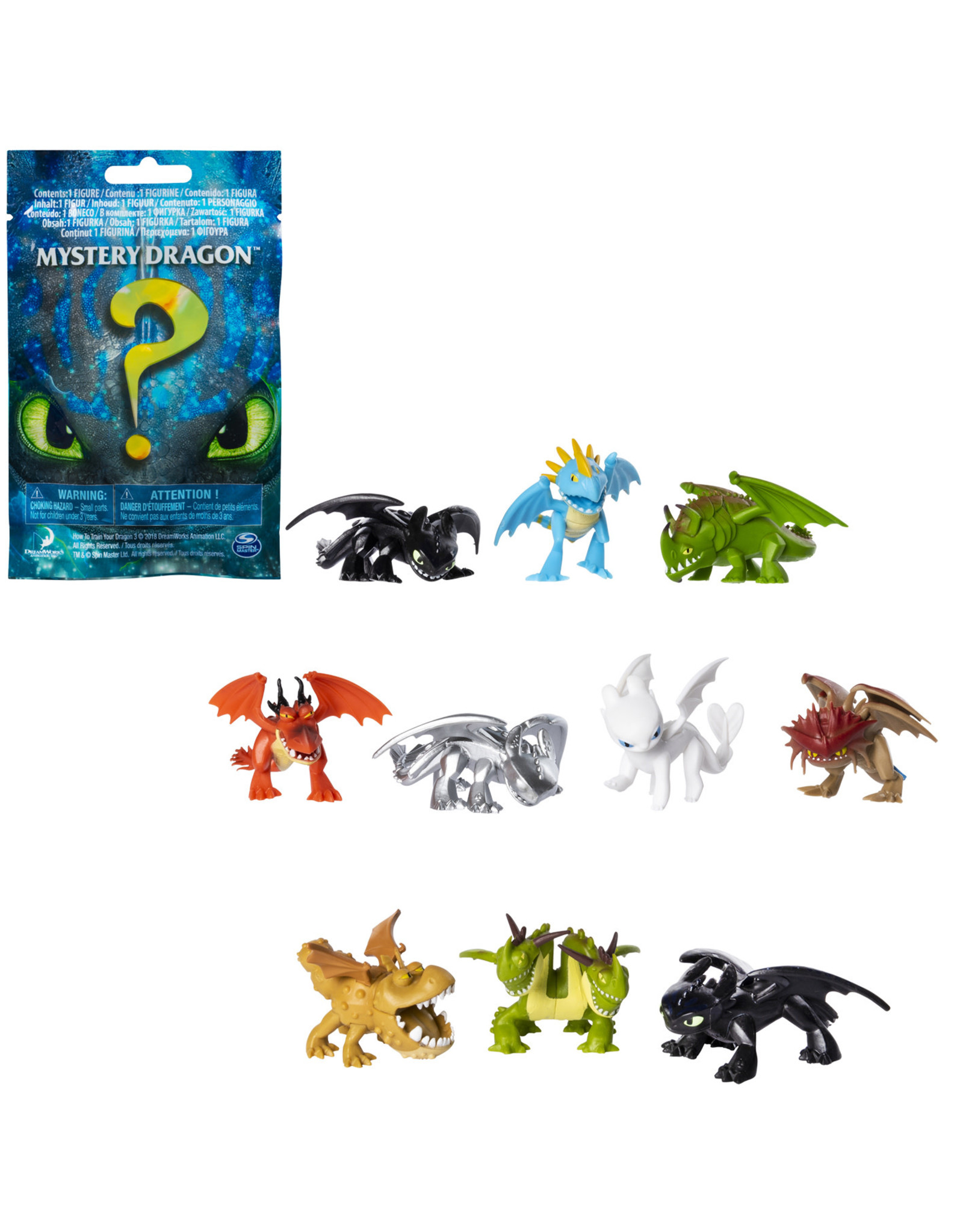 Spinmaster How to Train your Dragon: Dragons Verrassingszakje Assorti