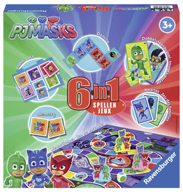 Ravensburger 6-In-1 Spellen Pj masks