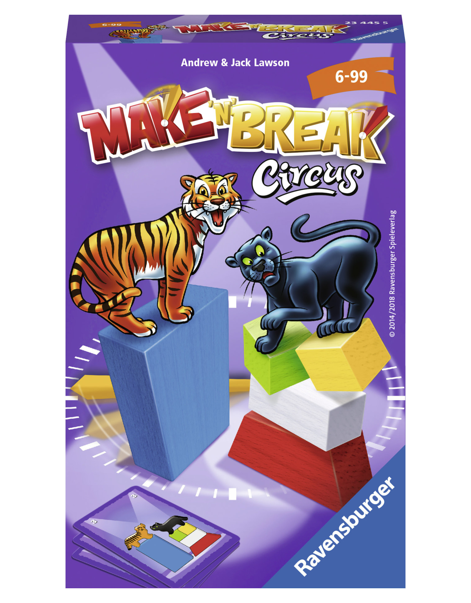 Ravensburger Ravensburger 234455 Make 'N Break Circus Pocketspel