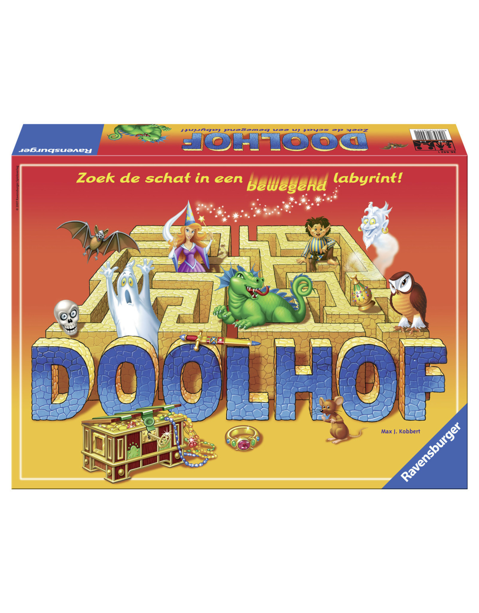 Ravensburger Ravensburger 264421 Doolhof bordspel, familiespel