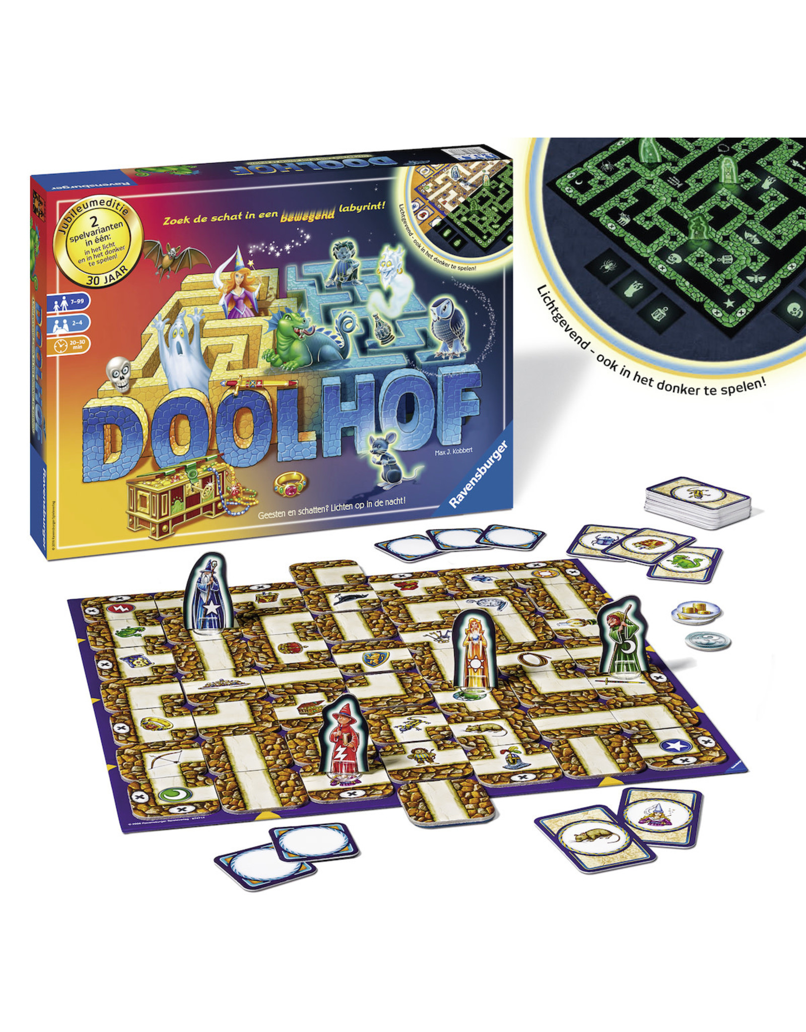 Ravensburger Ravensburger 266944  Doolhof Glow in the dark - Lichtgevend Doolhof