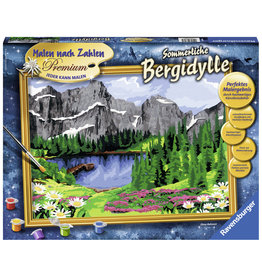 Ravensburger Schilderen op nummer  Zomerse Bergidylle