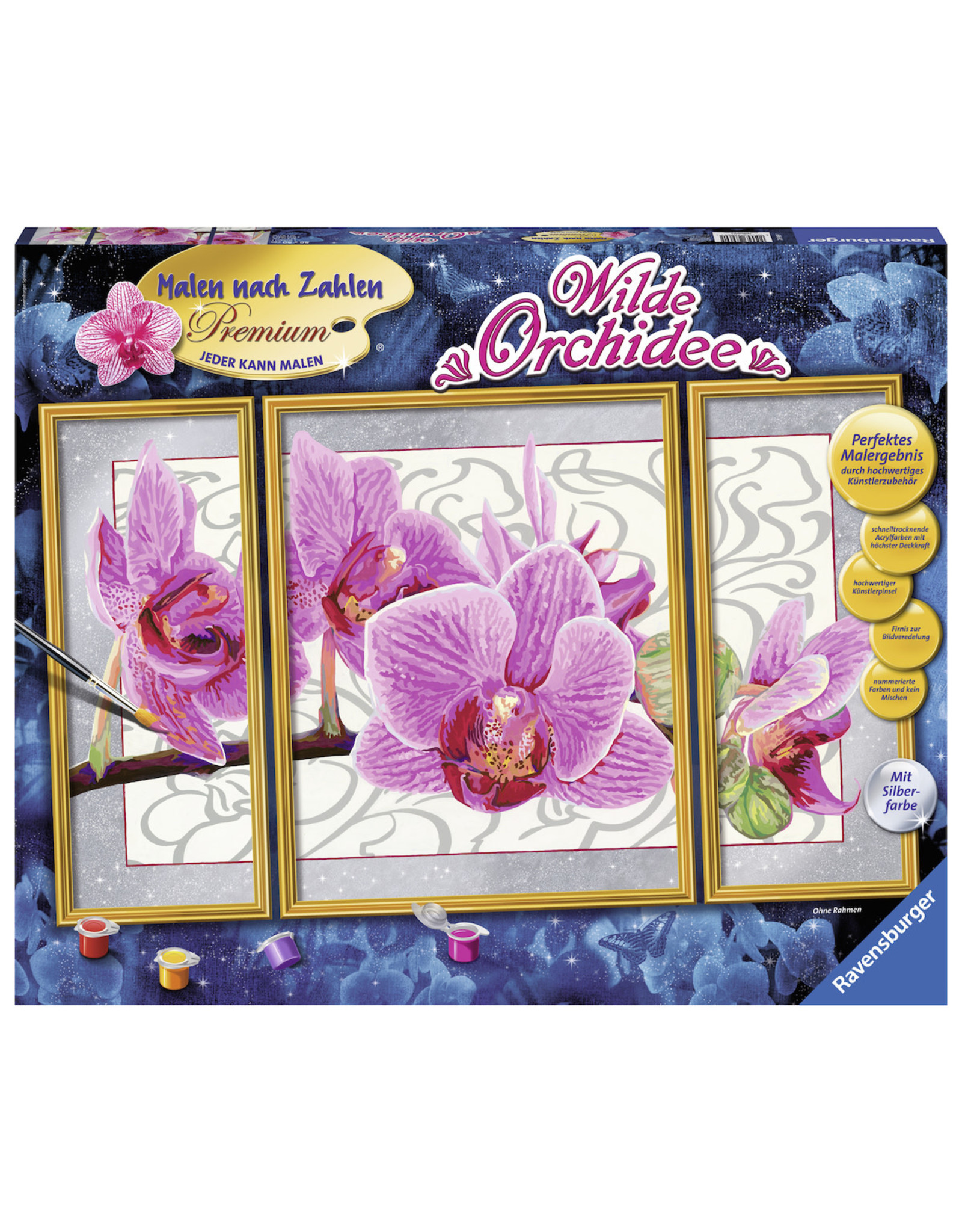 Ravensburger Schilderen op Nummer 289691 Wilde Orchidee