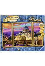 Ravensburger Schilderen op Nummer 289813 Romantisch Rome 3-Luik