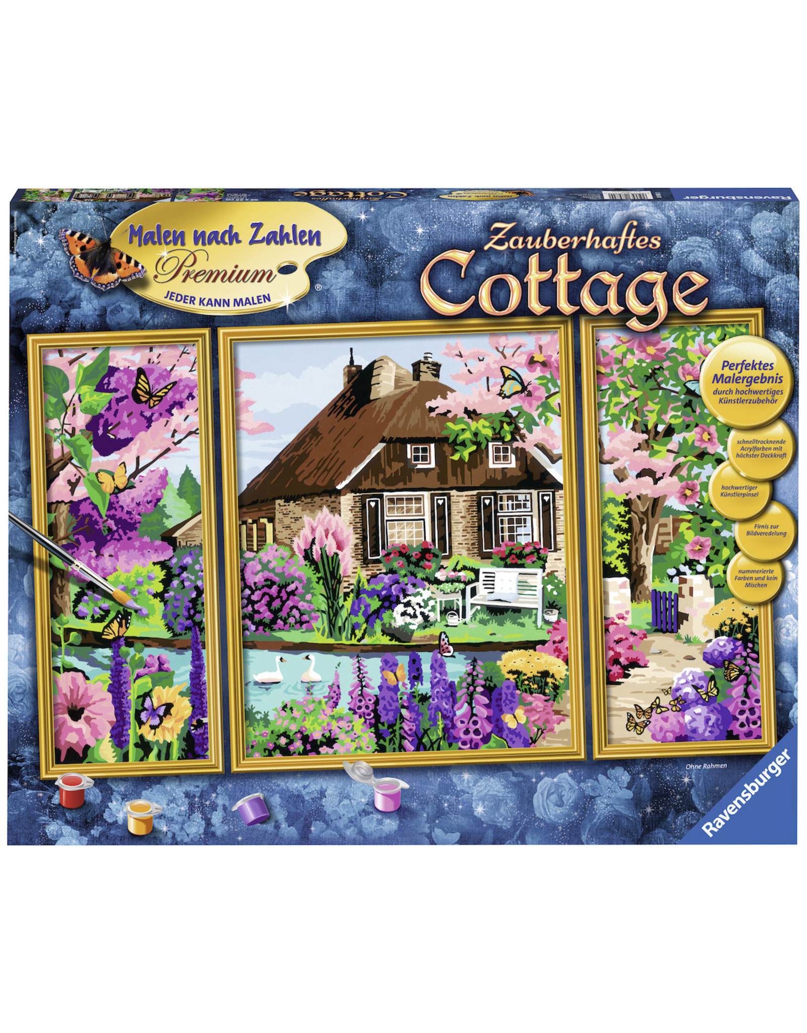 Ravensburger Schilderen op Nummer 289820  Betoverende Cottage