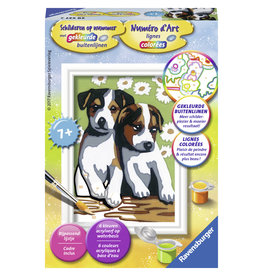 Ravensburger Schilderen op Nummer 295272 Schattige Puppies