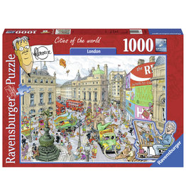 Ravensburger Ravensburgerpuzzel 192137 Fleroux : London Picadilly Circus  1000 stukjes