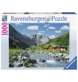 Ravensburger Ravensburger puzzel 192168 Karwendelgebergte Oostenrijk  1000 stukjes