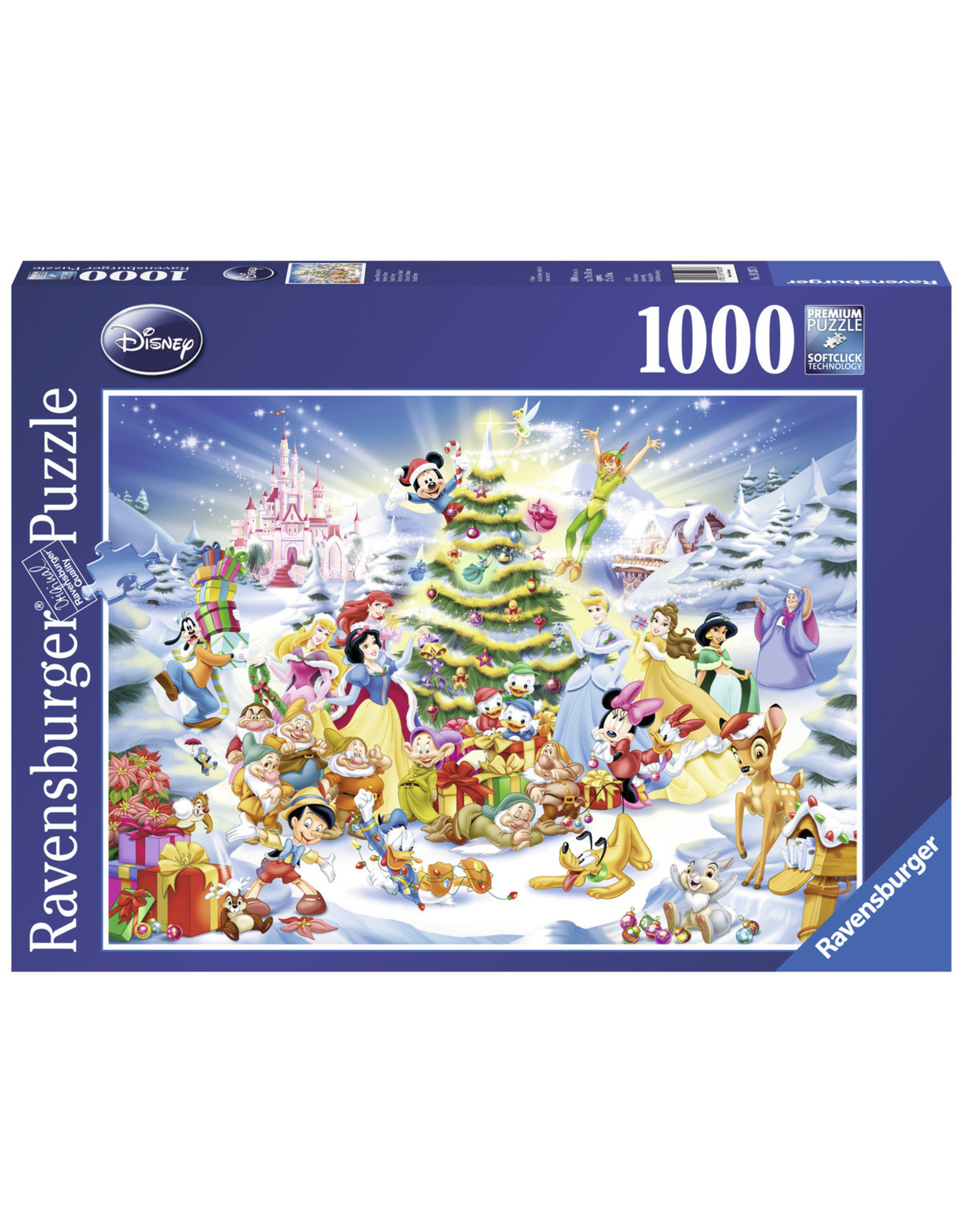 Ravensburger Ravensburger puzzel  192878 A Disney Christmas 1000 stukjes