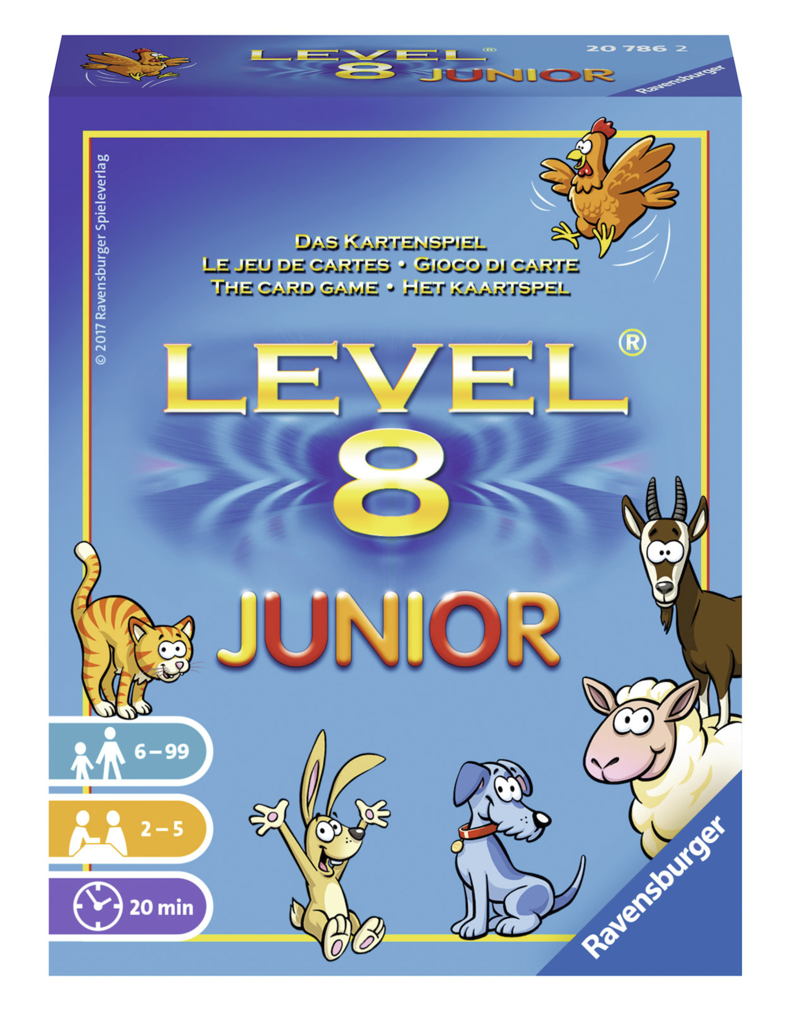 Ravensburger Ravensburger 207862 Level 8 Junior - Kaartspel