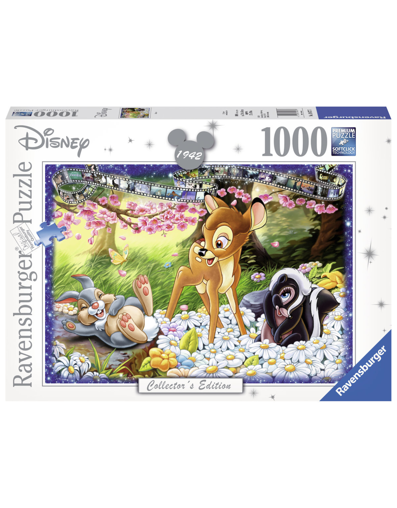 Ravensburger Ravensburger Disney Puzzel 196777 Bambi Collector Edition 1000 stukjes