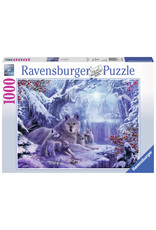 Ravensburger Ravensburger puzzel Wolven in de winter  1000stukjes