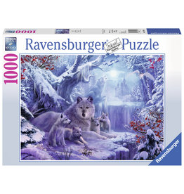 Ravensburger Ravensburger 197040 puzzel Wolven in de winter  1000stukjes