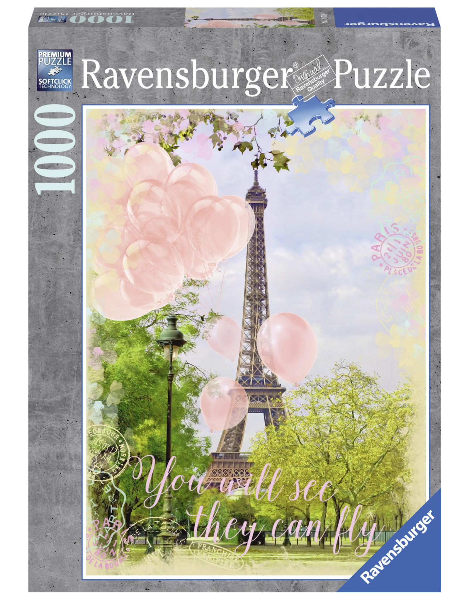 Ravensburger Eiffel Tower Dreams 1000