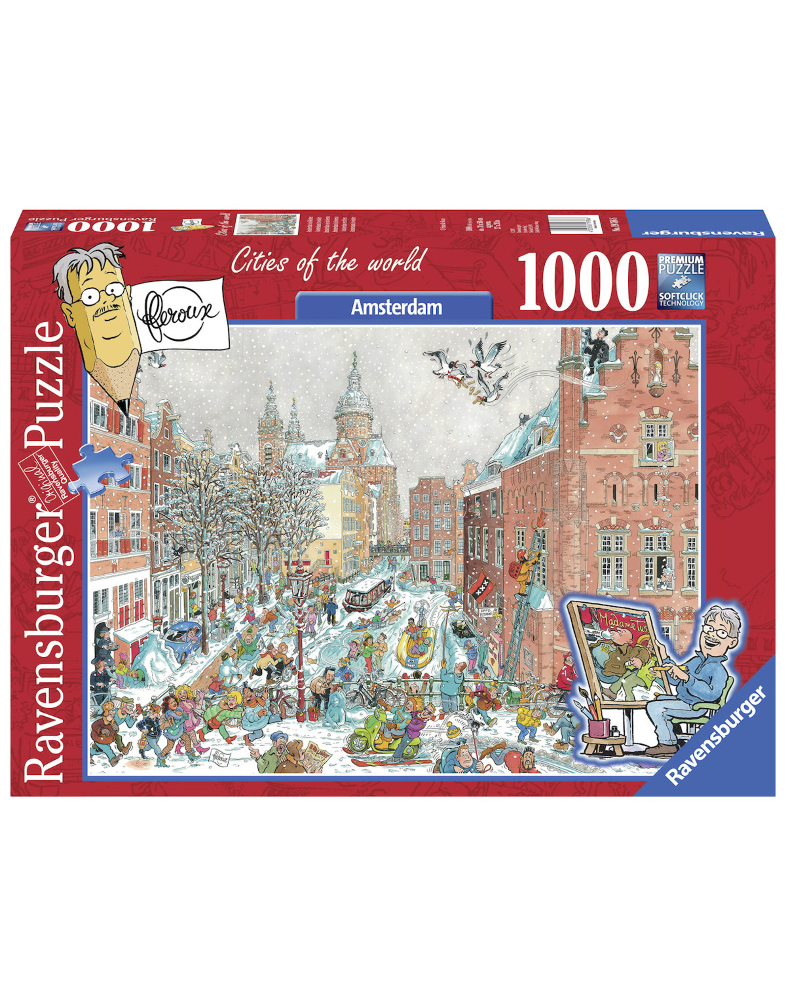 Ravensburger Amsterdam - Cities Of The World 1000 Fleroux