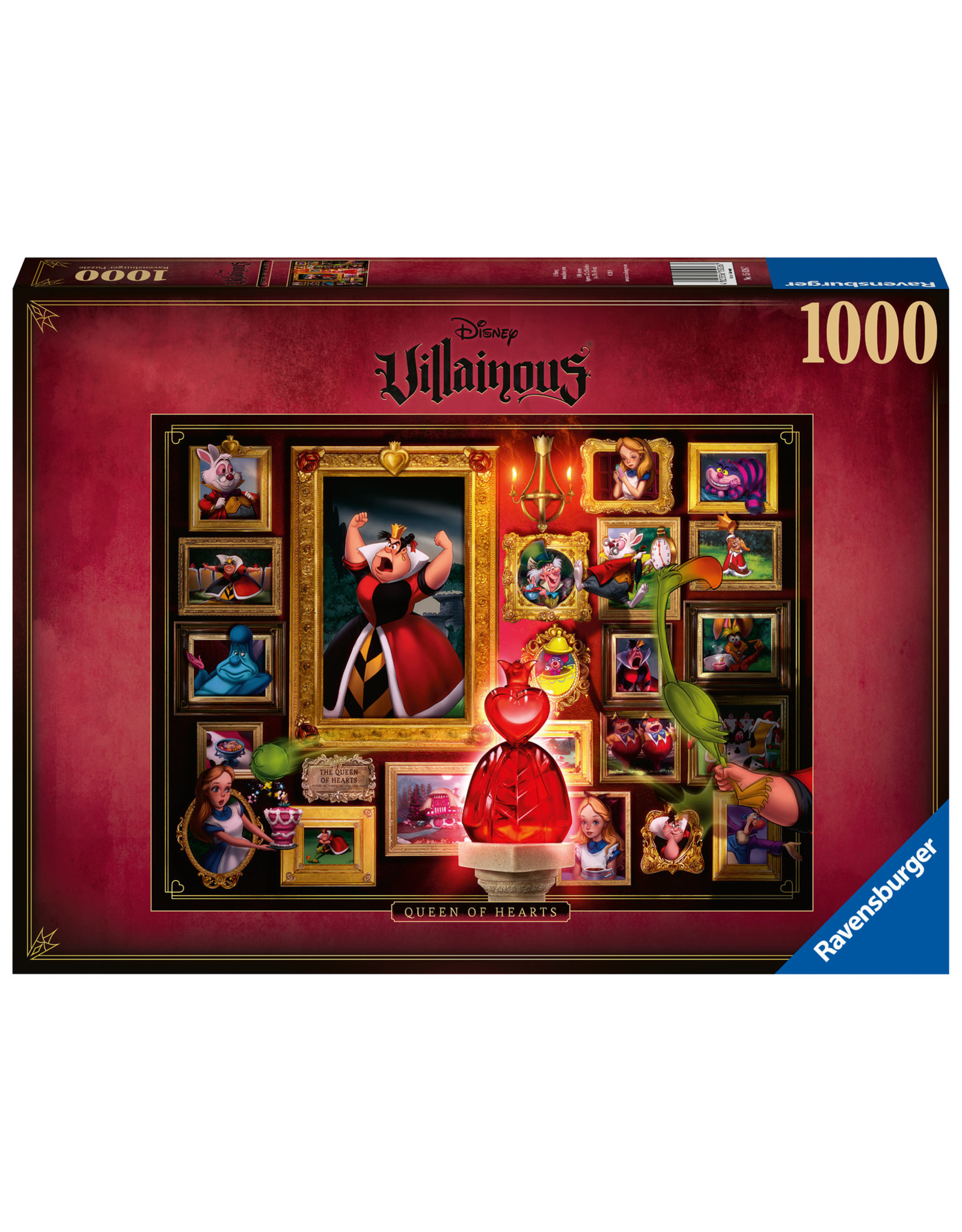 Ravensburger Ravensburger  puzzel 150267  Villainous Queen Of Hearts  1000 stukjes