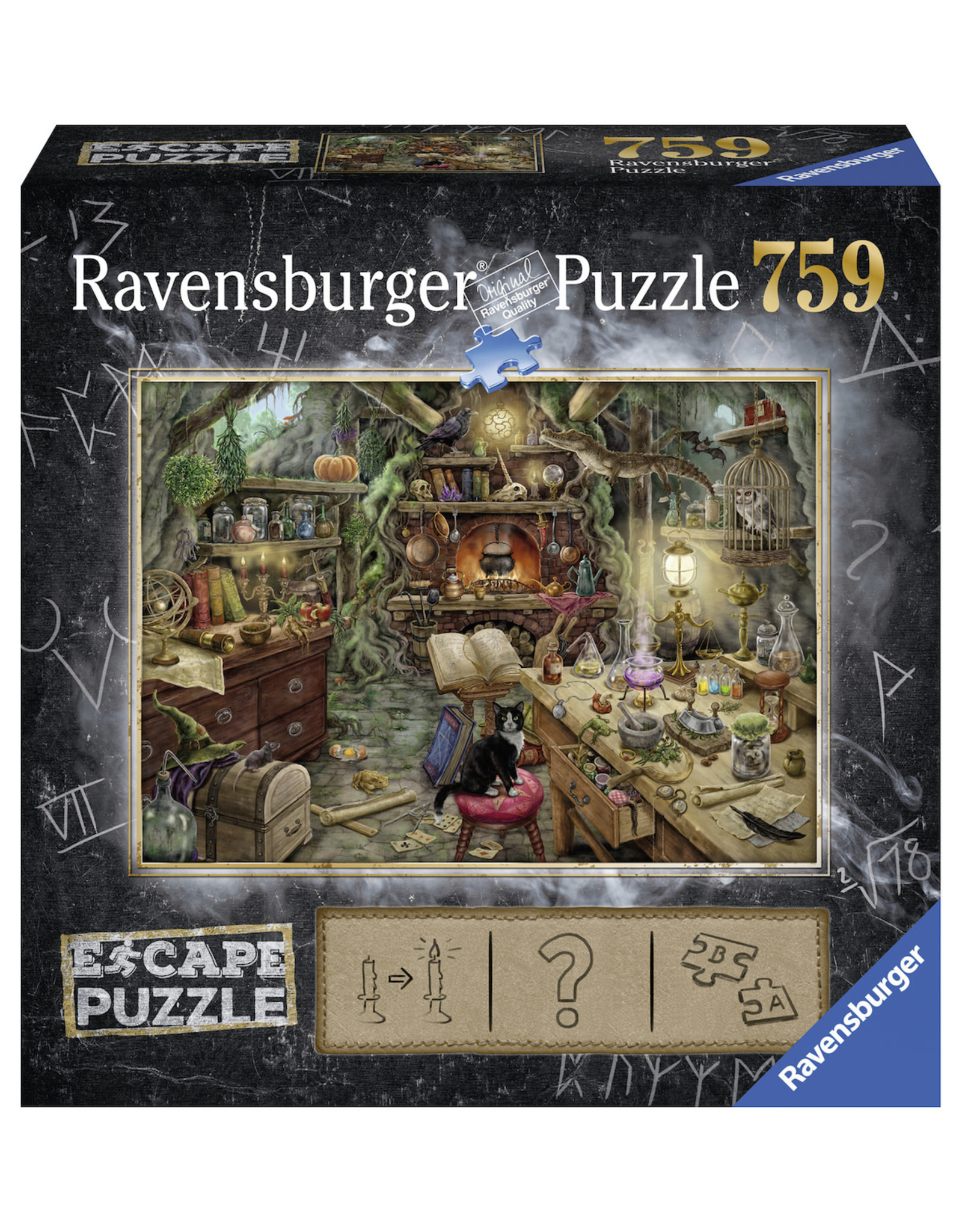 Ravensburger The Witches Kitchen - Escape Puzzle 759Pc