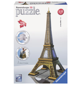 Ravensburger Ravensburger 3D Puzzel 125562 Eiffeltoren - 216 Stukjes