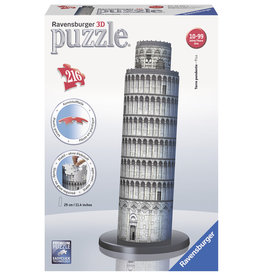 Ravensburger Ravensburger 3D Puzzel 125579 Toren Van Pisa - 216 Stukjes