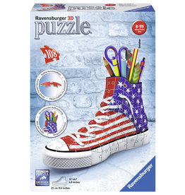 Ravensburger Ravensburger 3D Puzzel 125494 Sneaker American Style  (108 Stukjes)