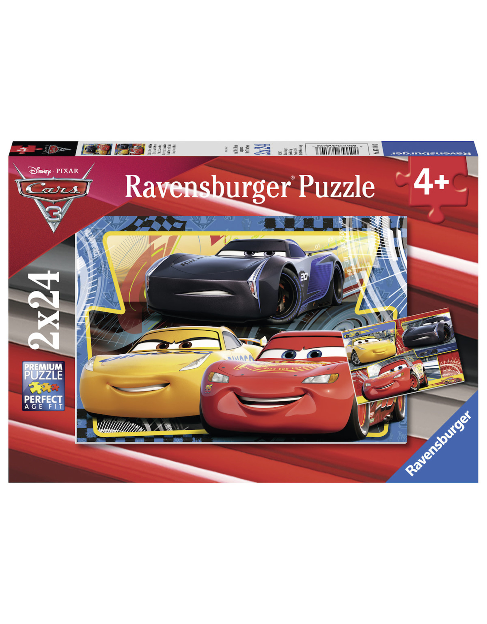 Ravensburger Lightning, Cruz And Jackson 2X24