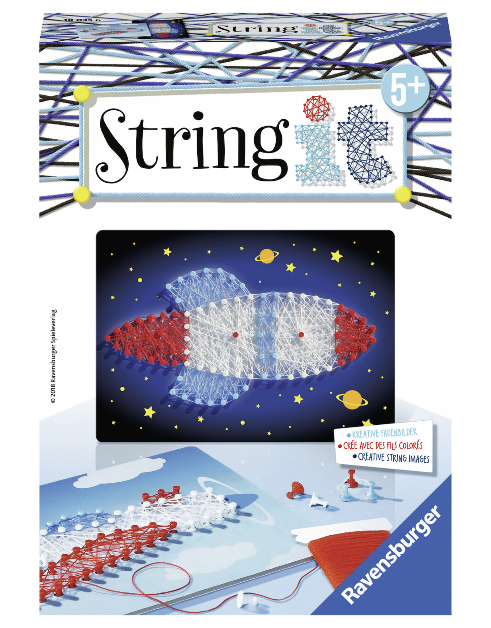 Ravensburger Ravensburger 180356 String It: Voertuig