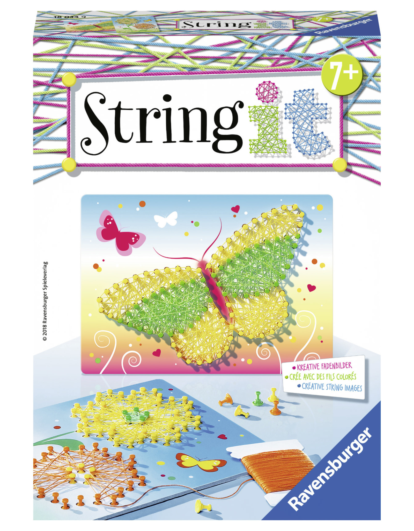 Ravensburger Ravensburger 180349 String It: Butterfly