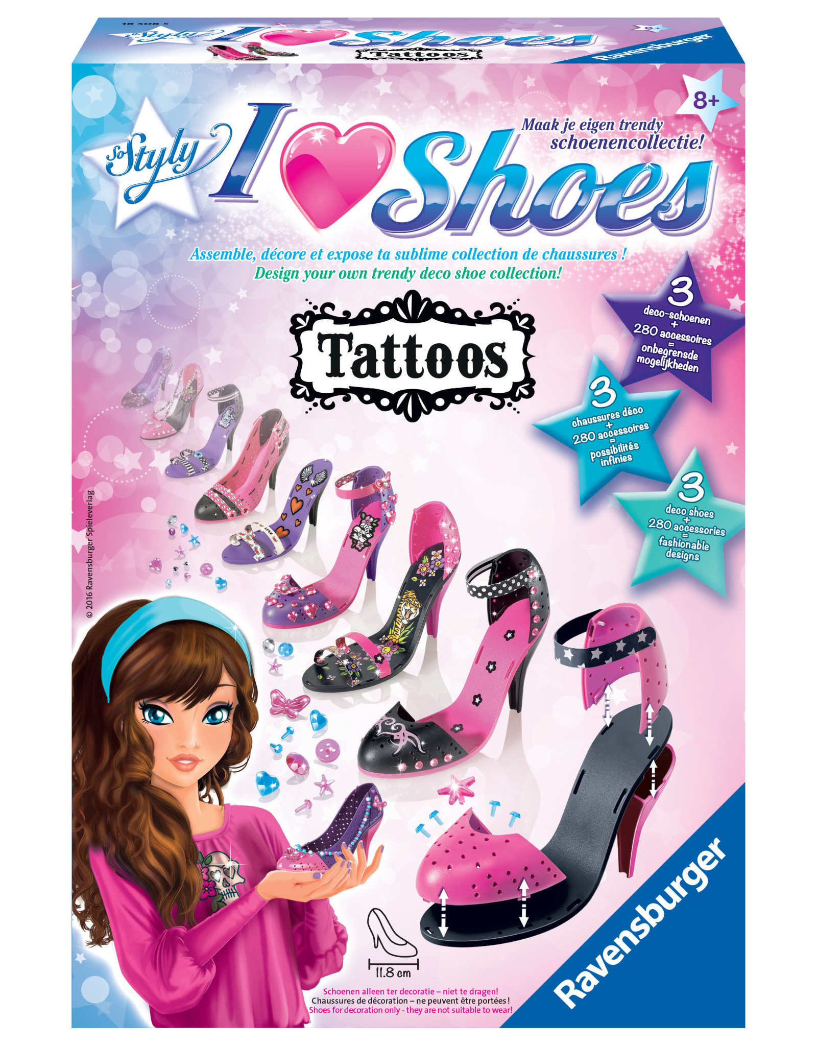 Ravensburger So Styly I Love Shoes Tattoos