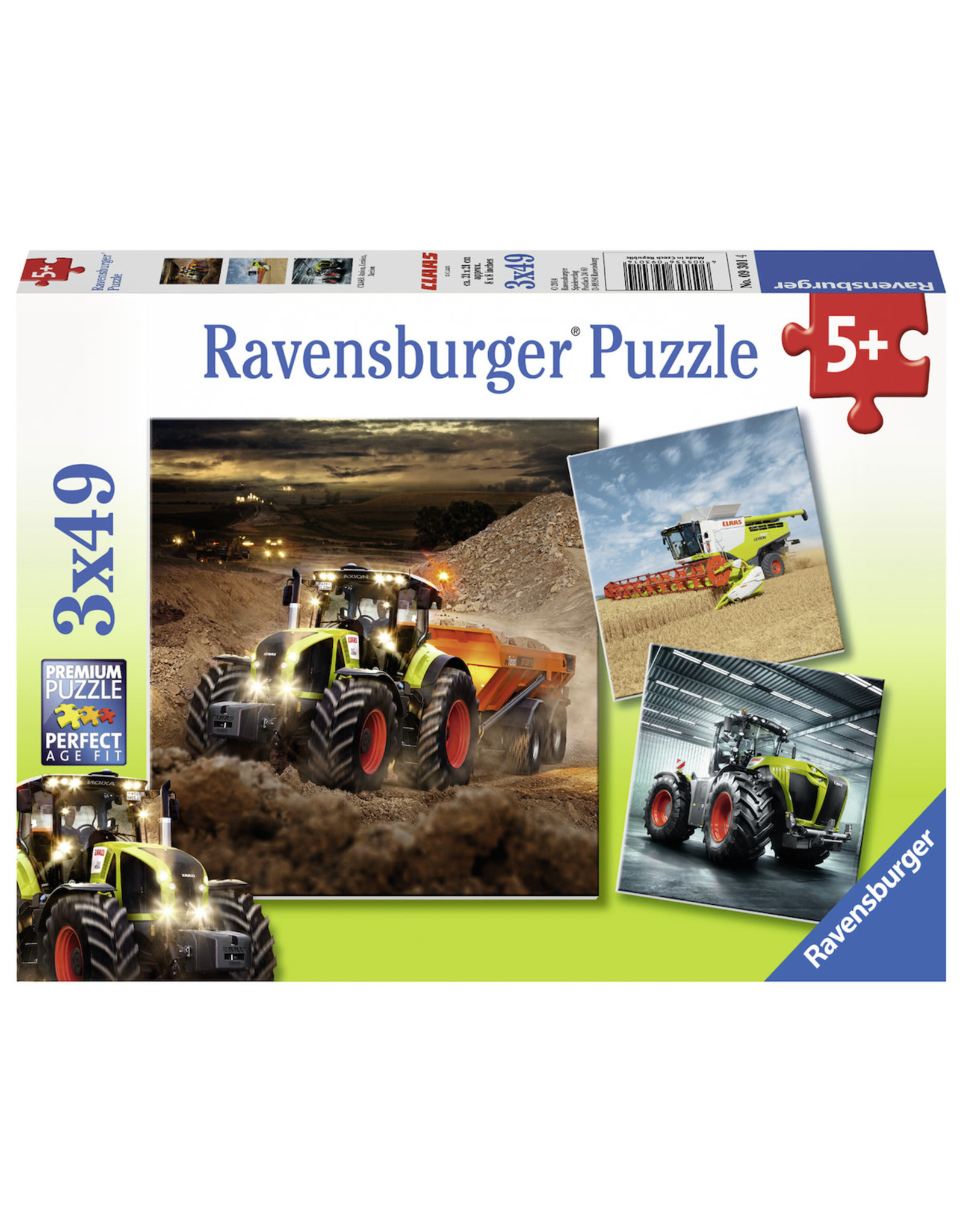 Ravensburger Claas: Axion, Lexion, Xerion 3X49