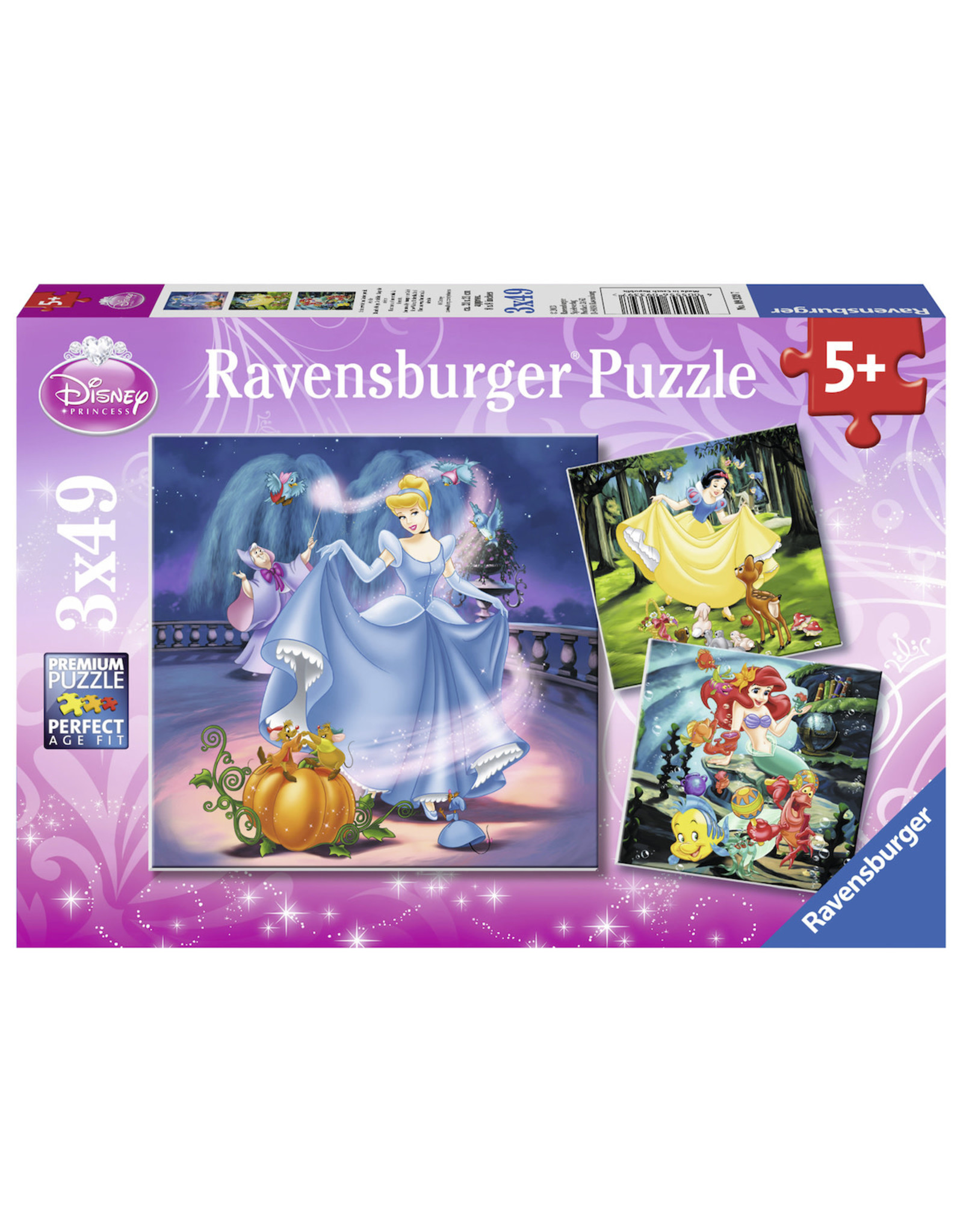 Ravensburger Wd: Princess 3X49