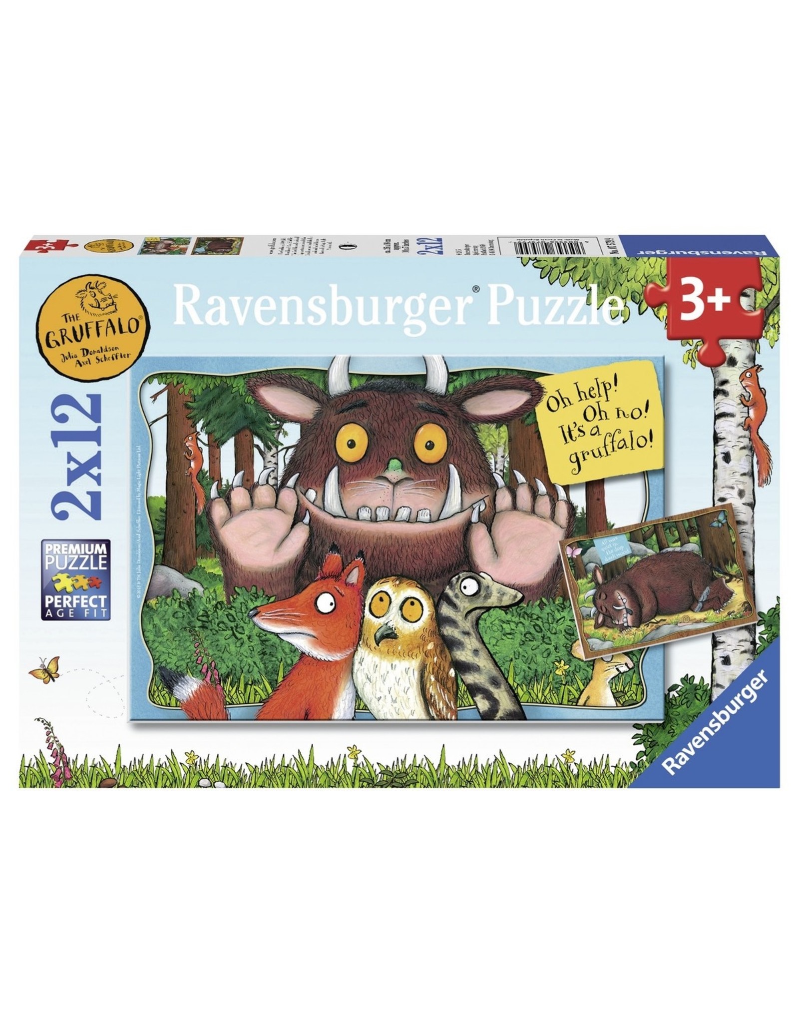 Ravensburger The Gruffalo 2X12