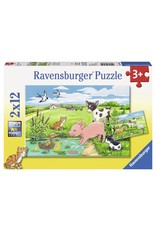 Ravensburger Jonge Dieren Op Het Platteland - 2X12