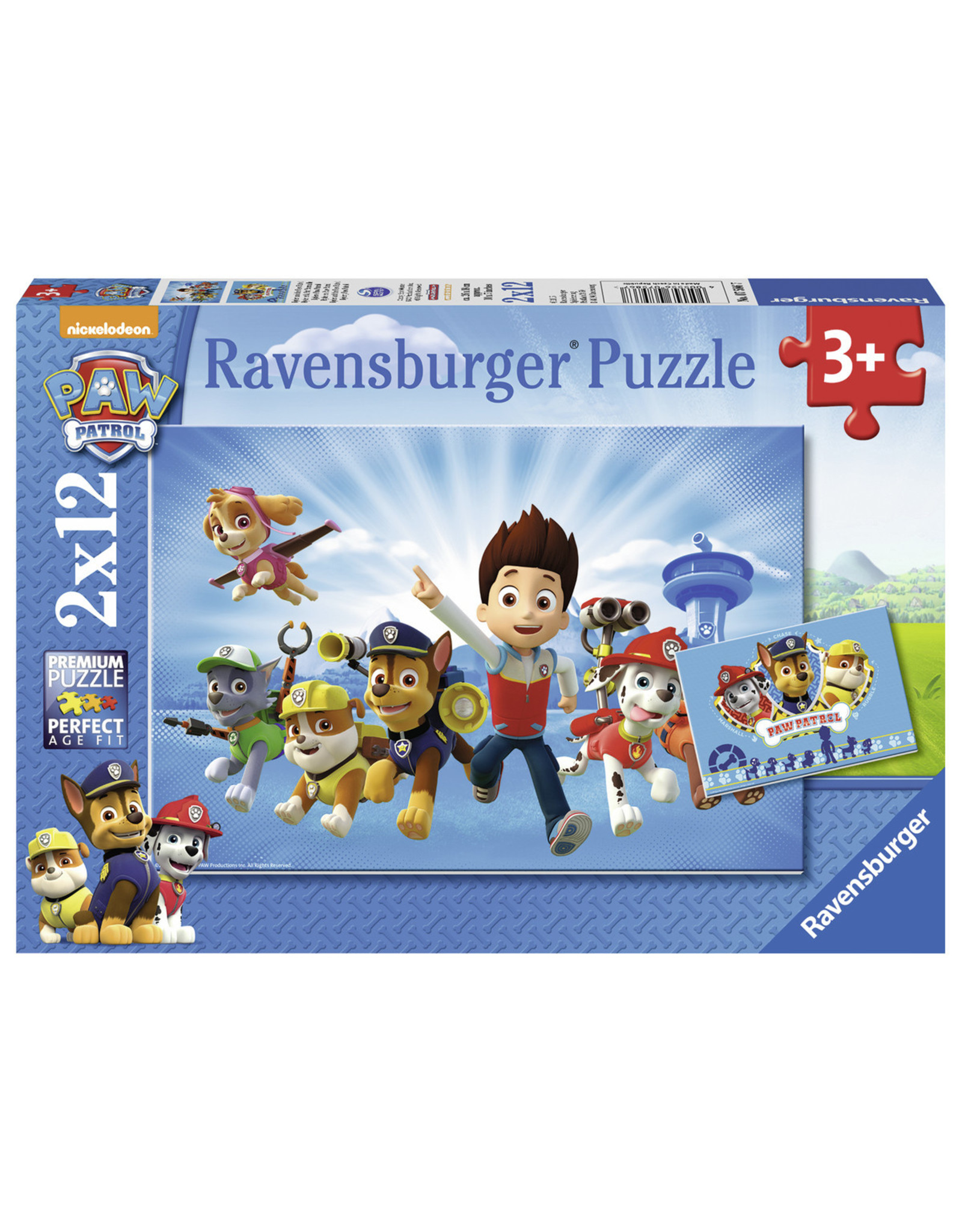 Ravensburger Ryder And Paw Patrol 2X12