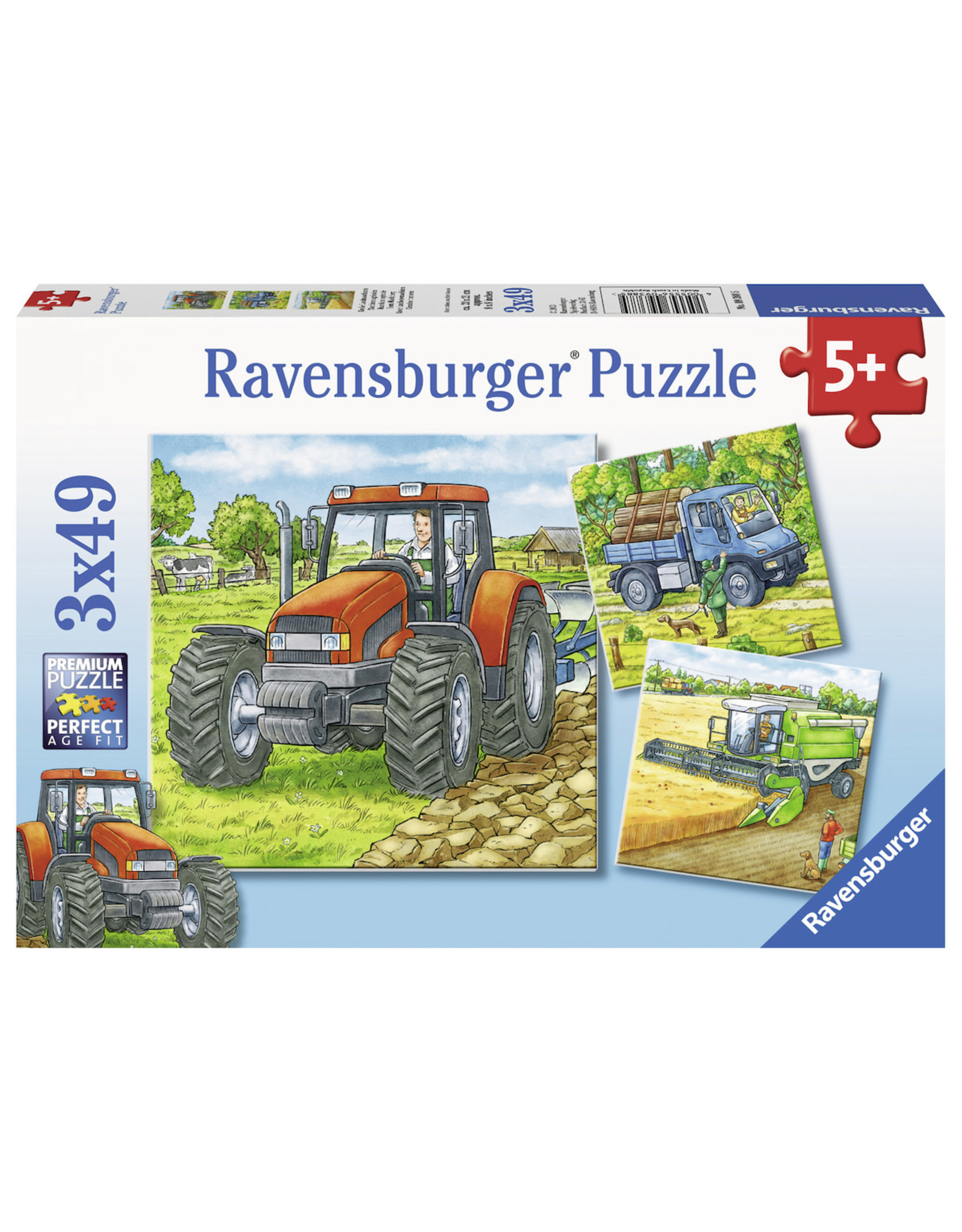 Ravensburger Grote Landbouwmachines - 3X49