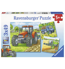 Ravensburger Grote Landbouwmachines - 3X49