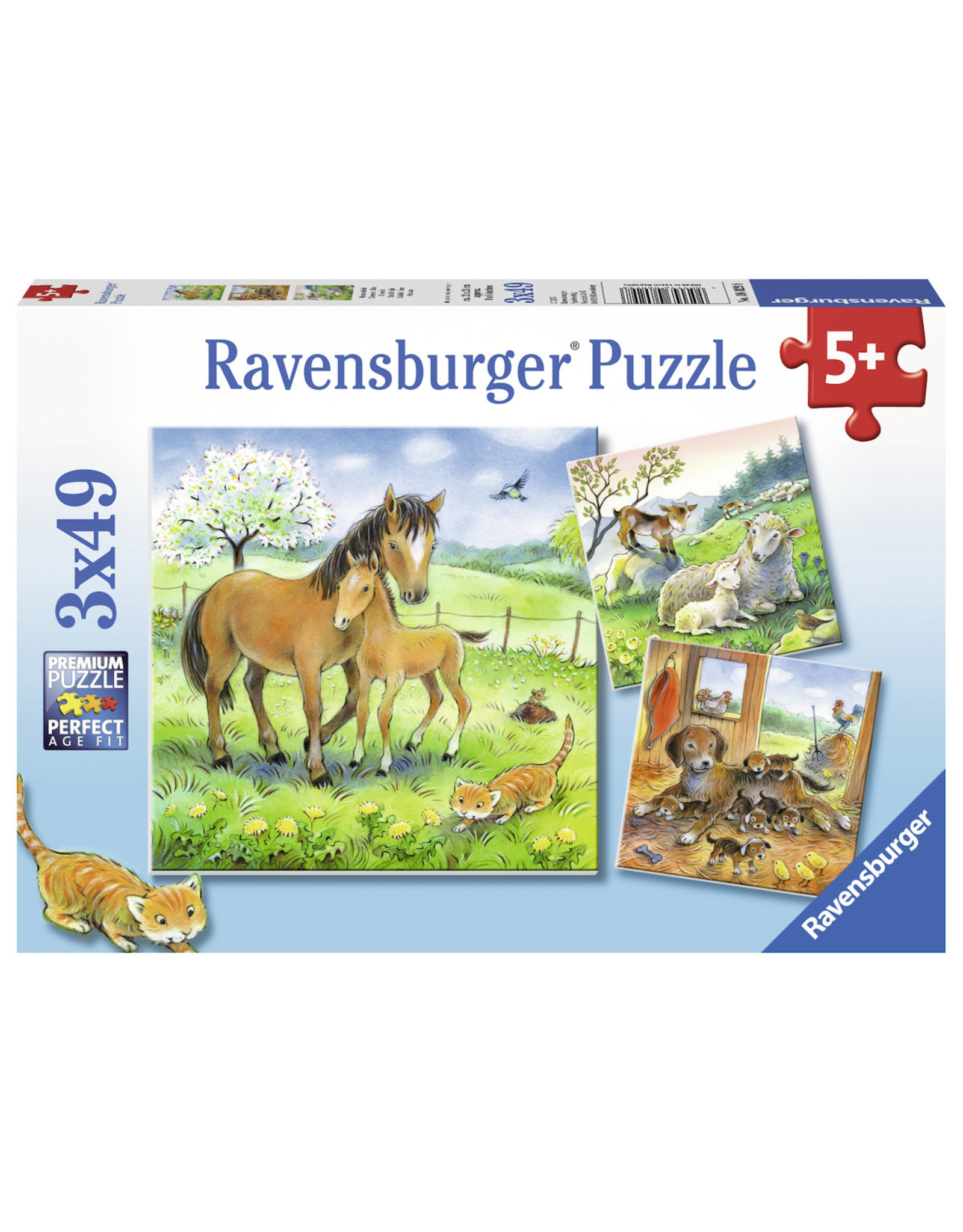 Ravensburger Cuddle Time 3X49