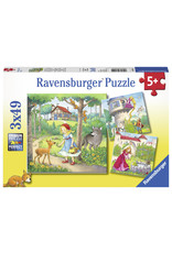 Ravensburger Rapunzel, Roodkapje En De Kikkerkoning 3X49