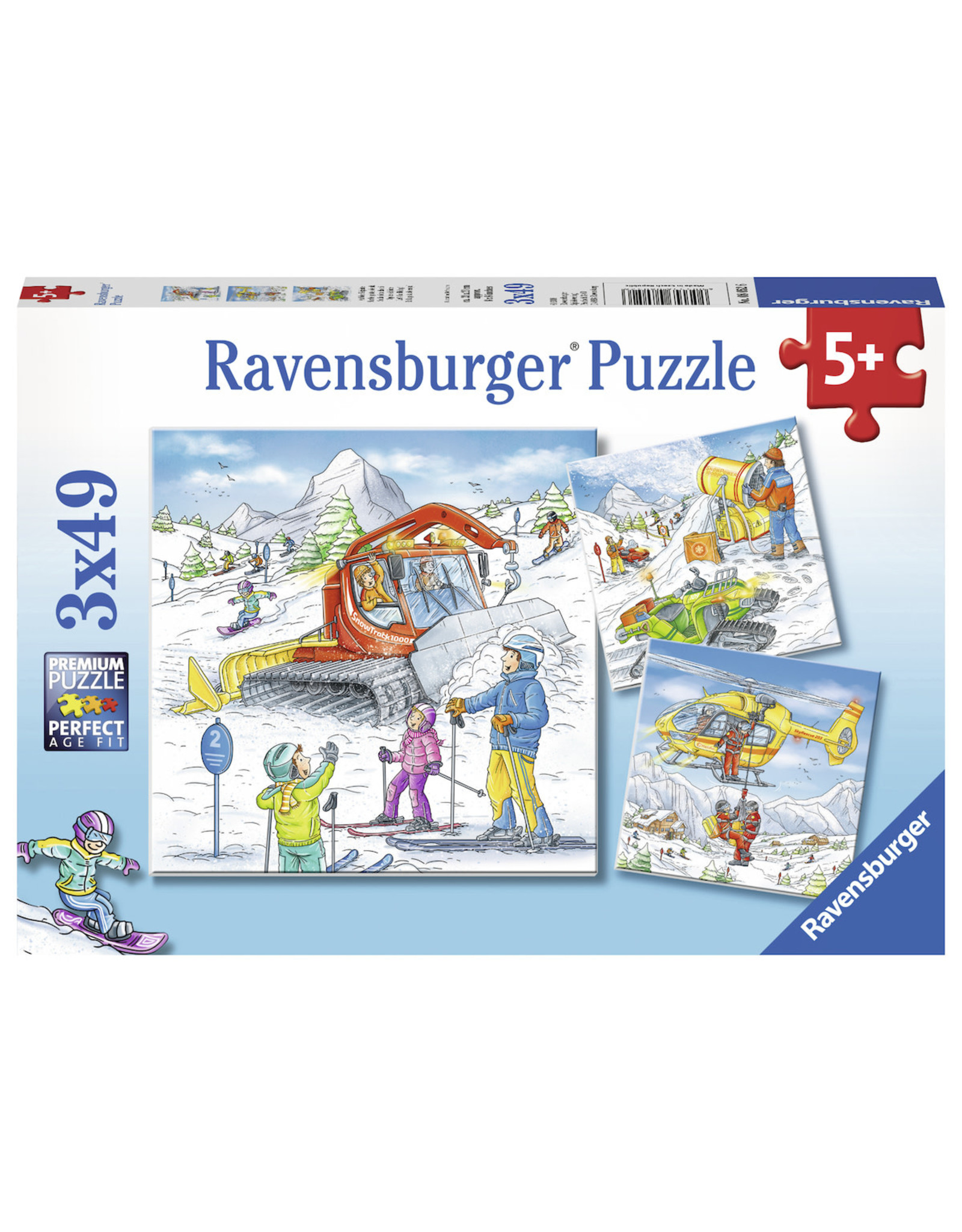 Ravensburger Op De Skipiste 3X49