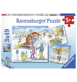 Ravensburger Op De Skipiste 3X49