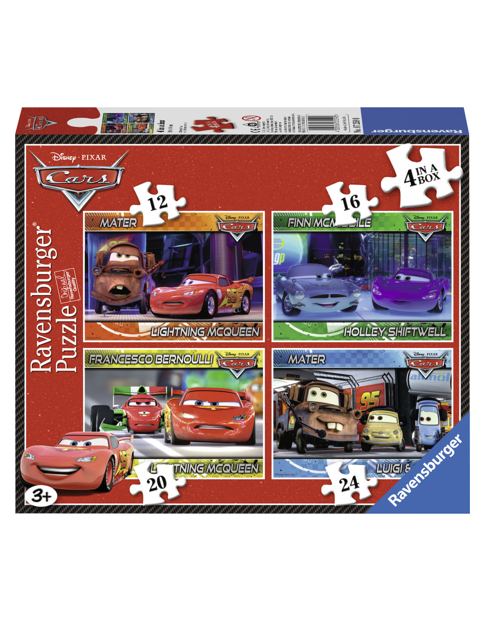 Ravensburger Cars 4 In A Box